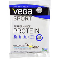 3 PACK of Vega, Sport Premium Protein, Vanilla, 1.5 oz (41 g)