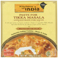 3 PACK OF Kitchens of India, Paste For Tikka Masala, Concentrate For Sauce, Medium, 3.5 oz (100 g)