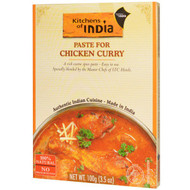 3 PACK of Kitchens of India, Paste for Chicken Curry, Concentrate For Sauce, Medium, 3.5 oz (100 g)