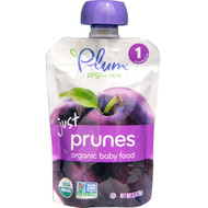 Plum Organics, Organic Baby Food, Stage 1, Just Prunes, 3.5 oz (99 g)