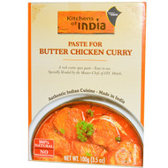 3 PACK of Kitchens of India, Kitchens of India, Paste for Butter Chicken Curry, Concentrate for Sauce, 3.5 oz (100 g), 3.5 oz (100 g)