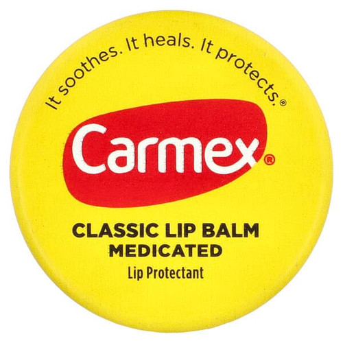 <img alt="3 PACK of Carmex, Classic Lip Balm, Medicated, 0.25 oz (7.5 g)" title="3 PACK of Carmex, Classic Lip Balm, Medicated, 0.25 oz (7.5 g),083078113117"