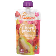 <img alt="3 PACK of Happy Family Organics, Happy Tot, Fiber & Protein, For 2+ Years, Organic Pears, Raspberries, Carrots & Butternut Squash, 4 oz (113 g)" title="3 PACK of Happy Family Organics, Happy Tot, Fiber & Protein, For 2+ Years, Organic Pears, Raspberries, Carrots & Butternut Squash, 4 oz (113 g),819573011715"