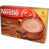 3 PACK of Nestle Hot Cocoa Mix, Rich Milk Chocolate Flavor, 6 Packets, 0.71 oz (20.2 g) Each
