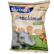 Barbaras Bakery, Snackimals, Animal Cookies, Oatmeal, 2.125 oz (60 g)