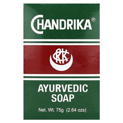 <img alt="3 PACK of Chandrika Soap, Ayurvedic Bar Soap, 1 Bar, 2.64 oz (75 g)" title="3 PACK of Chandrika Soap, Ayurvedic Bar Soap, 1 Bar, 2.64 oz (75 g),079565000992"