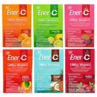 Ener-C, Vitamin C, Effervescent Powdered Drink Mix, Variety Pack, 6 Packets
