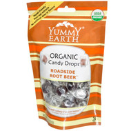 YumEarth, Organic Hard Candies, Roadside Root Beer, 3.3 oz (93.6 g)
