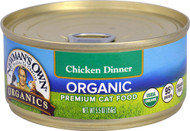 Newmans Own Organic Premium Cat Food Chicken Dinner - 5.5 oz
