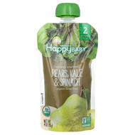 <img alt="3 PACK of Happy Family Organics, Happy Baby, Organic Baby Food, 6+ Months, Pears, Kale & Spinach, 4 oz (113 g)" title="3 PACK of Happy Family Organics, Happy Baby, Organic Baby Food, 6+ Months, Pears, Kale & Spinach, 4 oz (113 g),819573013245"