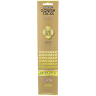 Gonesh, Extra Rich Incense Sticks, Lemongrass, 20 Sticks