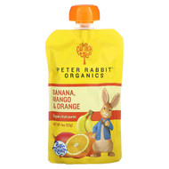 <img alt="3 PACK of Pumpkin Tree Organics, Peter Rabbit Organics, Organic Fruit Puree, Banana, Mango & Orange, 4 oz (113 g)" title="3 PACK of Pumpkin Tree Organics, Peter Rabbit Organics, Organic Fruit Puree, Banana, Mango & Orange, 4 oz (113 g),815367010124"
