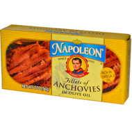 Napoleon Co., Fillets of Anchovies in Olive Oil, 2 oz (56 g)