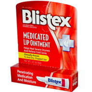 3 PACK of Blistex, Medicated Lip Ointment, .21 oz (6 g)