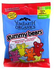 3 PACK of Yum Earth Organics Gummy Bears Assorted -- 2.5 oz