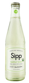 Sipp, Sparkling Organics Eco Beverage,  Summer Pear - 12 fl oz