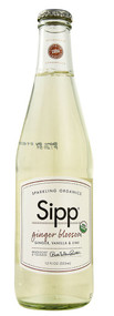 Sipp, Sparkling Organics Eco Beverage,  Ginger Blossom - 12 fl oz