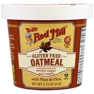 3 PACK of Bobs Red Mill, Oatmeal, Brown Sugar and Maple, 2.15 oz (61 g)