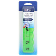 <img alt="3 PACK of Apex, 7-Day Ultra Bubble-Lok Pill Organizer, 1 Pill Case" title="3 PACK of Apex, 7-Day Ultra Bubble-Lok Pill Organizer, 1 Pill Case,076855700723"