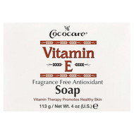 <img alt="Cococare, Vitamin E Bar Soap, Fragrance Free, 4 oz (113 g)" title="Cococare, Vitamin E Bar Soap, Fragrance Free, 4 oz (113 g),075707041502"