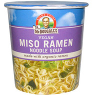 3 PACK of Dr. McDougalls Ramen Soup Vegan Miso -- 1.9 oz