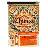 Chimes, Ginger Chews, Orange, 2 oz (56.7 g)