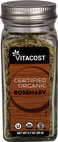 3 PACK of Vitaco Certified Organic Rosemary -- 0.7 oz