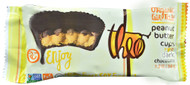 3 PACK of Theo Chocolate Peanut Butter Cups Dark Chocolate -- 1.3 oz