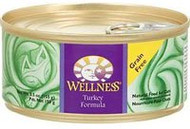 3 PACK of Wellness Pate Cat Food Grain Free Turkey -- 5.5 oz