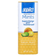 <img alt="Epic Dental, Sugar-Free Xylitol Mints, Fresh Fruit, 27 Mints, 27.5 g" title="Epic Dental, Sugar-Free Xylitol Mints, Fresh Fruit, 27 Mints, 27.5 g,898414001344"