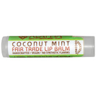 3 PACK of Alaffia, Everyday Coconut, Ethically Traded Lip Balm, Coconut Mint, 0.15 oz (4.25 g)