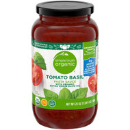3 PACK OF Simple Truth Organic Tomato Basil Pasta Sauce -- 25 oz