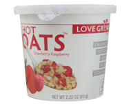 3 PACK of Love Grown Hot Oats Strawberry Raspberry -- 2.22 oz