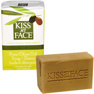 3 PACK OF Kiss My Face, Pure Olive Oil Soap, Fragrance Free, 4 oz (115 g)