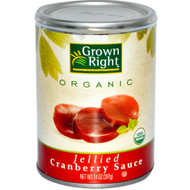 Grown Right, Organic Jellied Cranberry Sauce, 14 oz (397 g) (5 PACK)