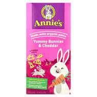 <img alt="Annies Homegrown, Yummy Bunnies & Cheddar, Pasta & Cheese, 6 oz (170 g)" title="Annies Homegrown, Yummy Bunnies & Cheddar, Pasta & Cheese, 6 oz (170 g),013562300600"