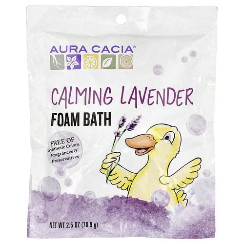 <img alt="3 PACK of Aura Cacia, Foam Bath, Calming Lavender, 2.5 oz (70.9 g)" title="3 PACK of Aura Cacia, Foam Bath, Calming Lavender, 2.5 oz (70.9 g),051381885960"