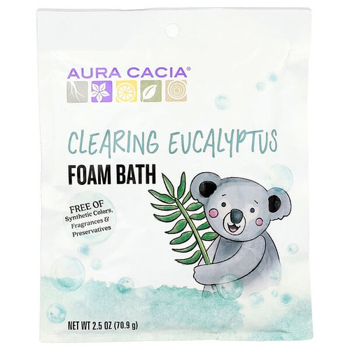 <img alt="3 PACK of Aura Cacia, Foam Bath, Clearing  Eucalyptus, 2.5 oz (70.9 g)" title="3 PACK of Aura Cacia, Foam Bath, Clearing  Eucalyptus, 2.5 oz (70.9 g),051381885977"