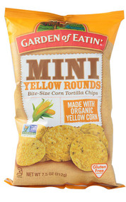 3 PACK of Garden of Eatin' Mini Yellow Rounds Chips -- 7.5 oz