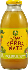 Guayaki, Organic Yerba Mate,  Unsweetened - 16 fl oz