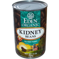3 PACK of Eden Foods Organic Kidney Beans -- 15 oz