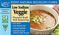 3 PACK of Edward & Sons Low Sodium Veggie Cubes Gluten Free -- 2.2 oz