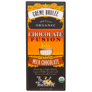 The Tea Room, Creme Brulee, Organic Chocolate Fusion, Milk Chocolate, 1.8 oz (51 g)