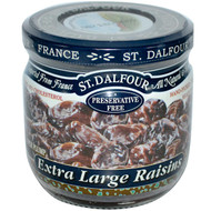 St. Dalfour, Extra Large Raisins, 7 oz (200 g)