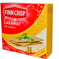 3 PACK of Finn Crisp, Caraway Sourdough Rye Thins, 7 oz (200 g)