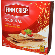 3 PACK of Finn Crisp, Sourdough Rye Thins, Original, 7 oz (200 g)