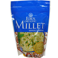 3 PACK of Eden Foods Organic Millet Whole Grain Gluten Free -- 16 oz
