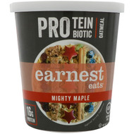 3 PACK of Earnest Eats Protein Probiotic Oatmeal Cup Gluten Free Mighty Maple -- 2.5 oz