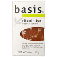 3 PACK of Basis, Vitamin Bar Soap, 4 oz (113 g)