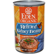 3 PACK of Eden Foods Organic Refried Kidney Beans -- 15 oz